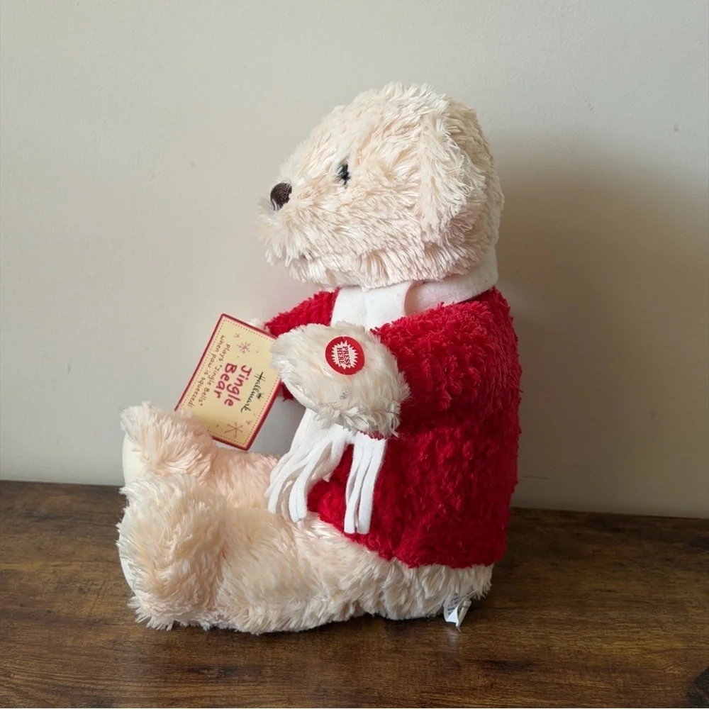 Vintage Hallmark Jingle Bear Plush